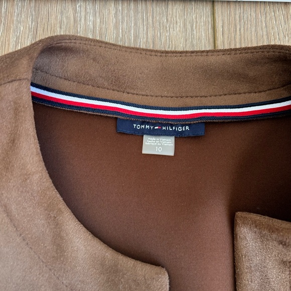 Tommy Hilfiger. Brown suede blazer/jacket. - Picture 2 of 3